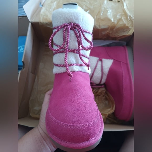 💗UGG Koolaburra by UGG Unisex-Child Michon Short Fashion Boot Size Big 5 - Picture 12 of 13